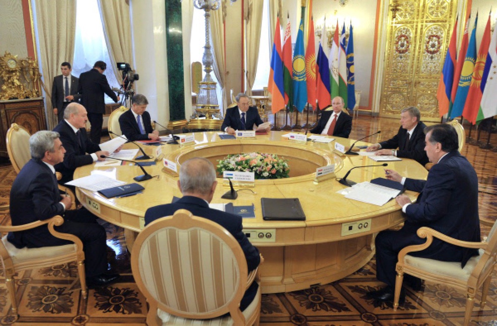 Встреча лидеров ОДКБ в Кремле. Фото ©РИА НОВОСТИ