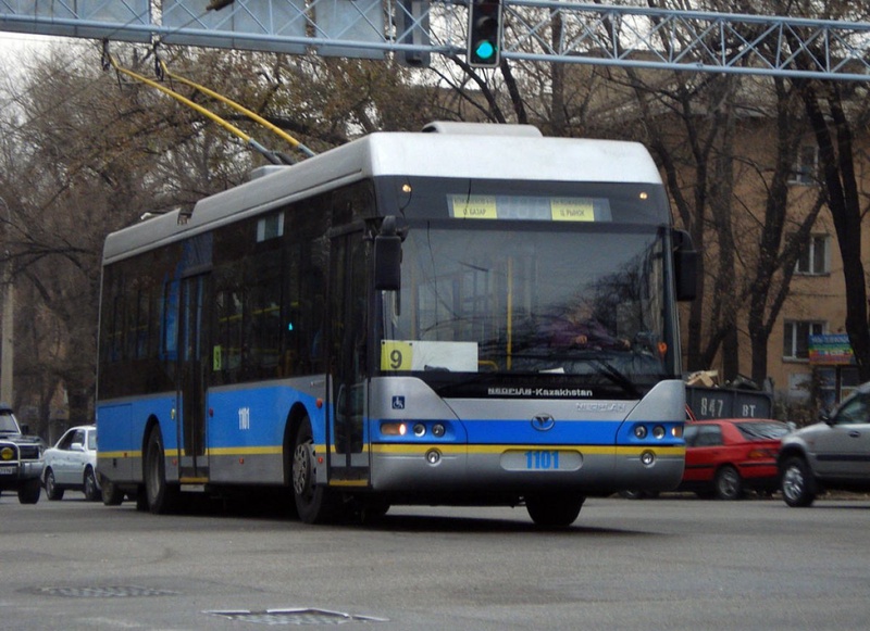 Алматинский троллейбус. Фото с сайта almaty.kz
