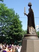 Памятник Николаю Чудотворцу установлен в Алматы