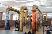 ФОТО: Итальянцы привезли на ArtbatFest "завод" по производству золота
