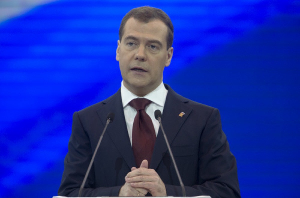 Премьер-министр РФ Дмитрий Медведев. Фото РИА Новости