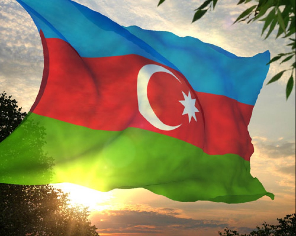 Флаг Азербайджана. Фото с сайта loridunnpc.blogspot.com