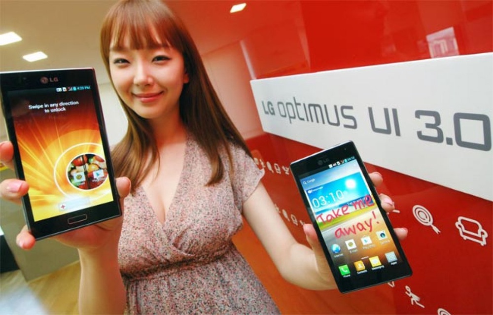 Смартфоны с интерфейсом LG Optimus UI 3.0