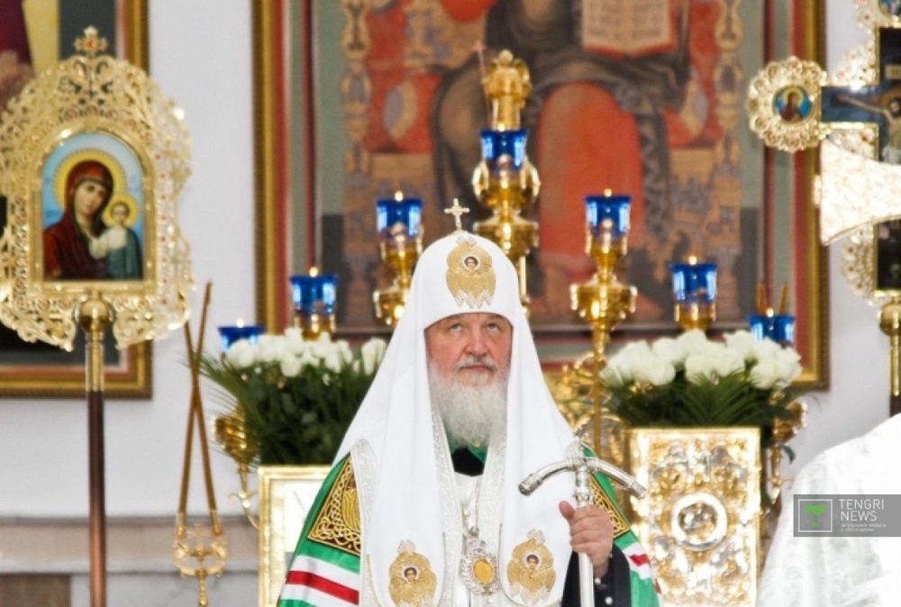 Патриарх Московский и всея Руси Кирилл. Фото Даниал Окасов