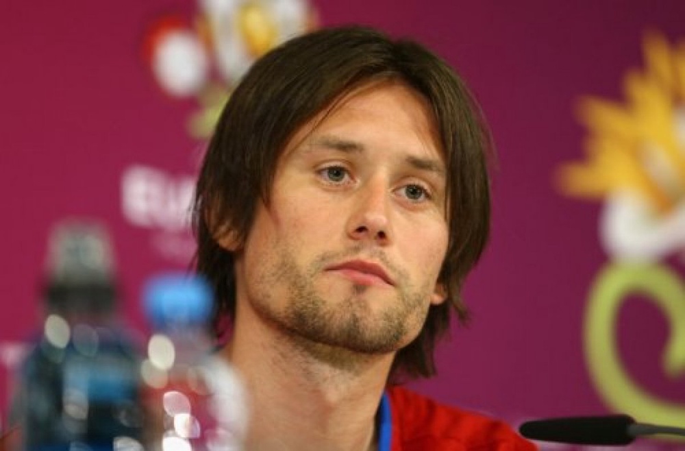 Капитан сборной Чехии Томаш Росицки. Фото с сайта sport-express.ua