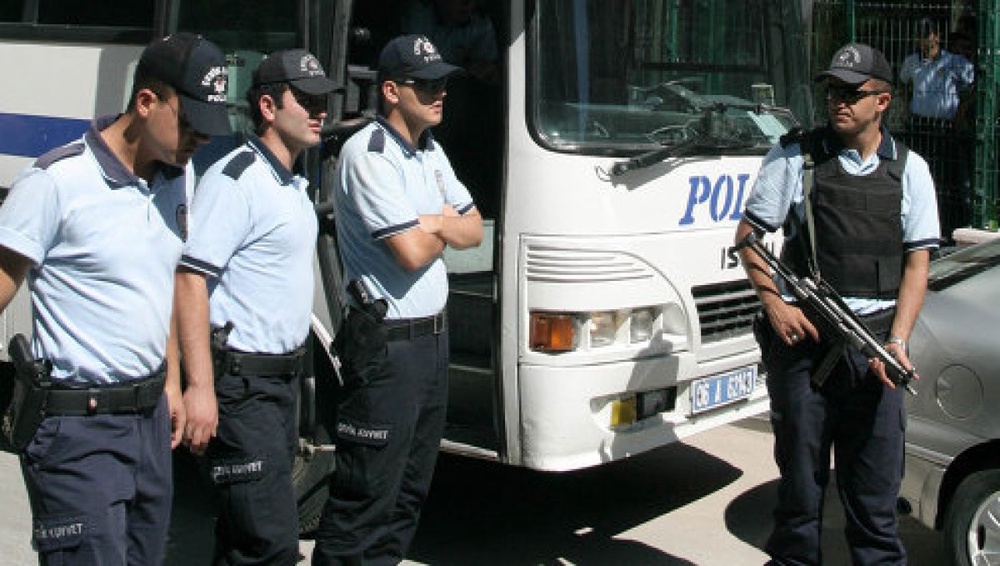Сотрудники турецкой полиции. ©РИА Новости
