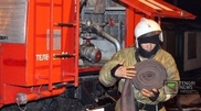 На территории рынка в Алматы произошел пожар