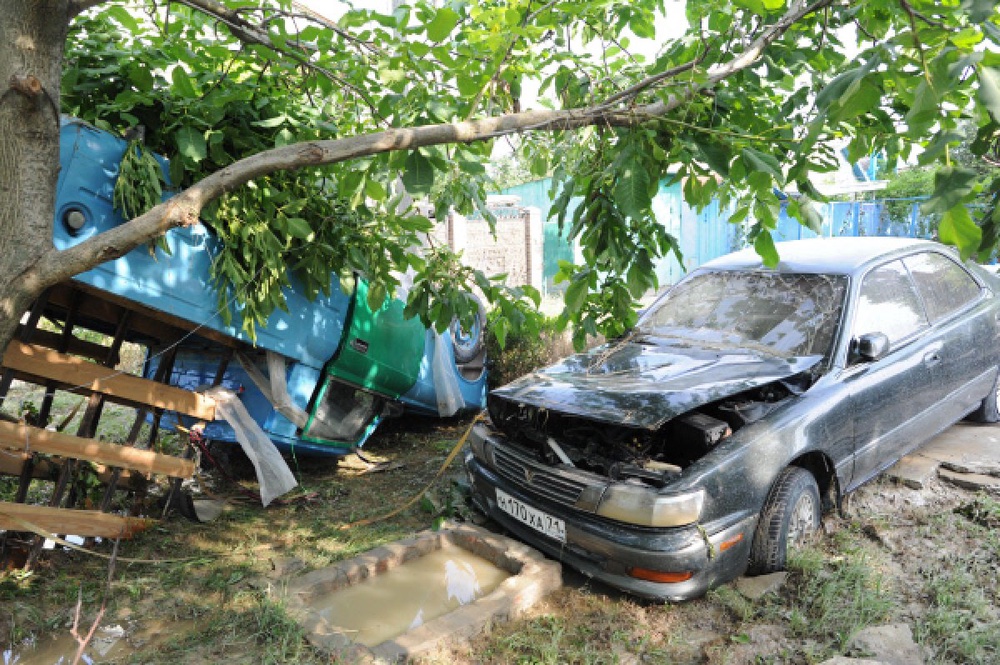 Последствия наводнения в Краснодарском крае. ©РИА Новости