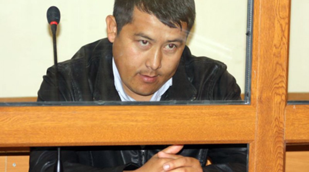 Женисбек Темиров в суде. Фото с сайта azattyq.org