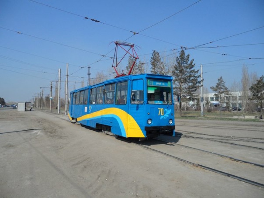 Трамвай в Павлодаре. Фото с сайта vk.com