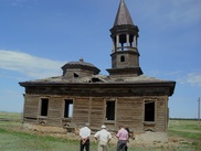 ФОТО: Вблизи Семея рушится уникальная старинная мечеть