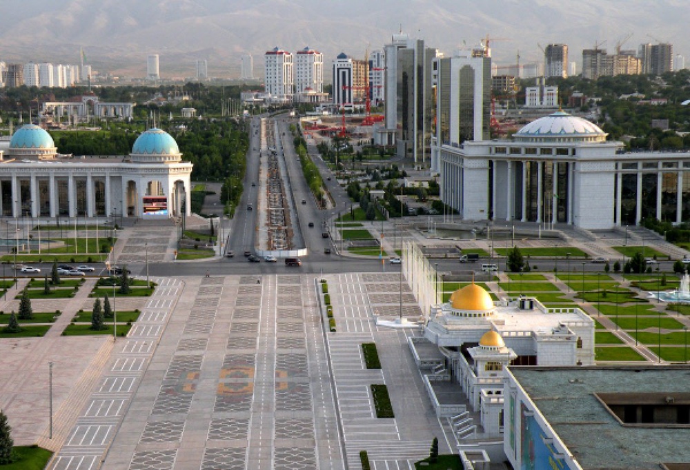 Столица Туркменистана - город Ашхабад. Фото РИА Новости©