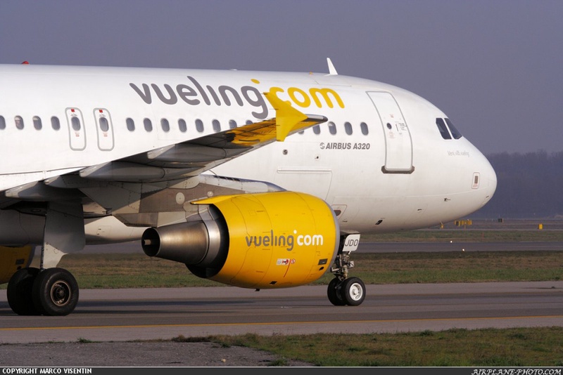 Самолет авиакомпании Vueling Airlines. Фото с сайта airplane-photo.com