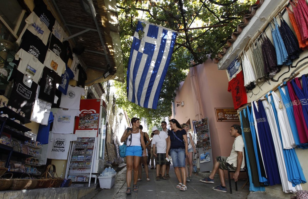 Улица в Афинах. Фото ©REUTERS