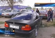 18-летний актюбинец гонял на черном "бумере" с мигалкой