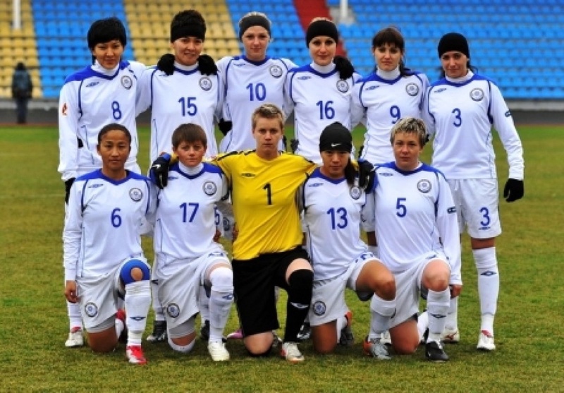 Сборная Казахстана по женскому футболу. Фото с сайта Федерации футбола Казахстана