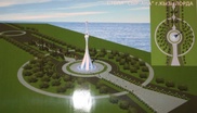 Стела высотой 39 метров открыта в Кызылорде  