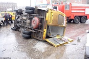 14 человек пострадали в ДТП с участием пассажирской "Газели"