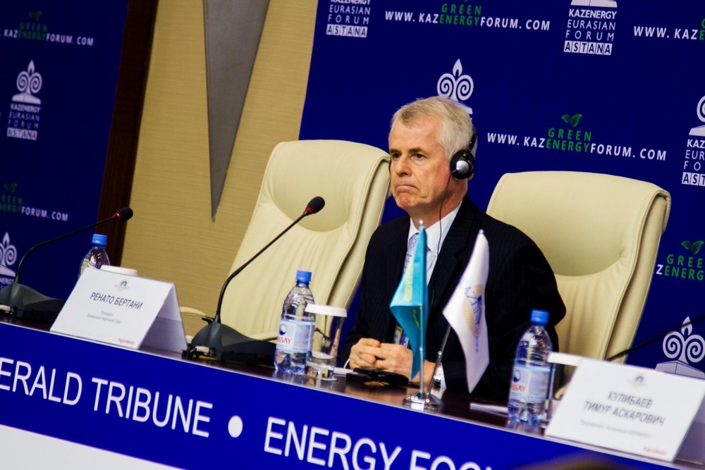 Глава Всемирного нефтяного совета Ренато Бертани. Фото ©Даниал Окасов