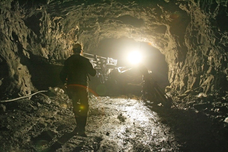 В шахте. Фото ©РИА Новости