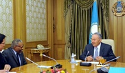 Ахметов доложил Назарбаеву о задачах правительства