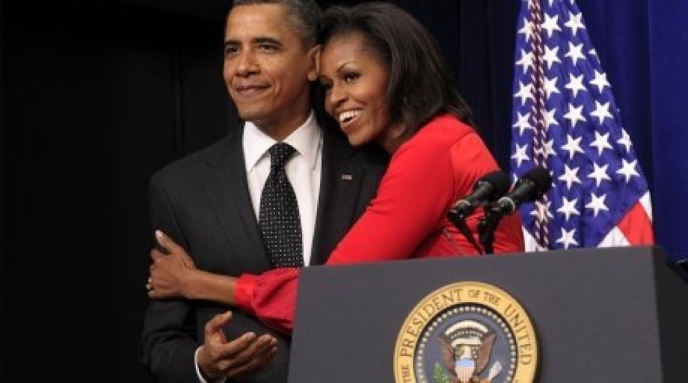 Барак Обама и Мишель Обама. Фото REUTERS/Kevin Lamarque©
