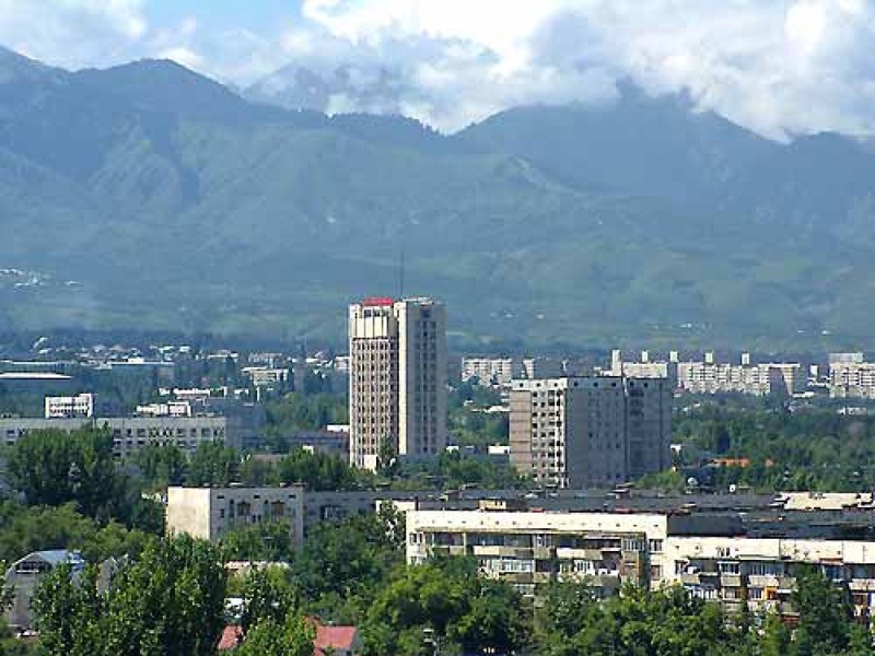 Вид на Алматы. Фото с сайта dailynews.kz
