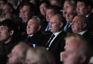 Назарбаев и Путин посетили концерт в Большом театре