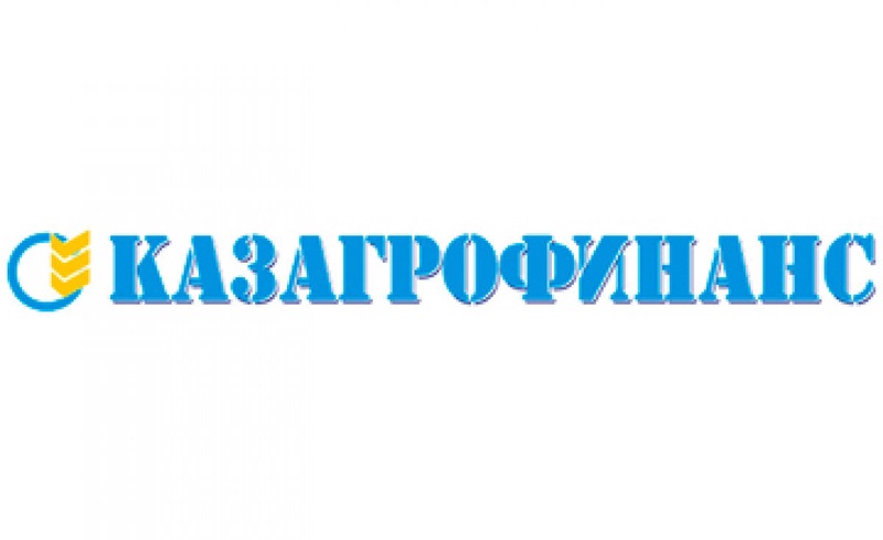 Логотип АО "КазАгроФинанс"