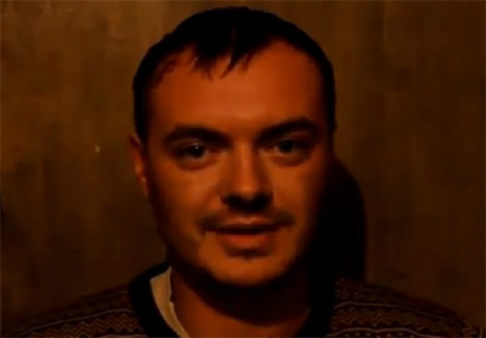 Алексей Русаков. Кадр из видеообращения