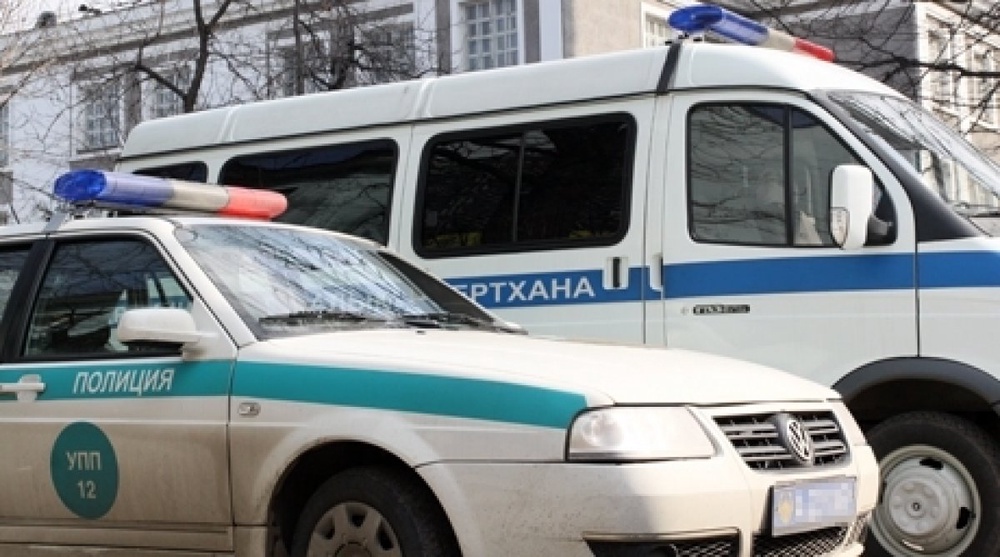 Патрульный автомобиль полиции Алматы. Фото ©Ярослав Радловский