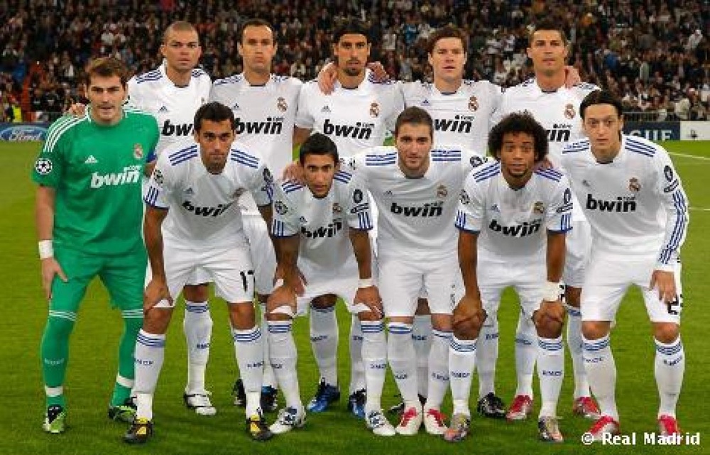 Футболисты мадридского "Реала". Фото с официального сайта команды