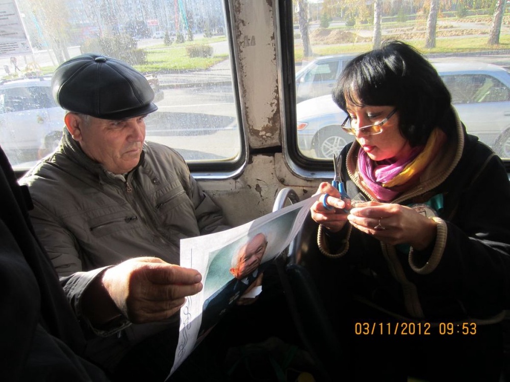 Читающий трамвайчик. Фото предоставлено управлением культуры ВКО©