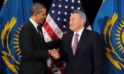 Назарбаев поздравил Обаму с победой на выборах в США