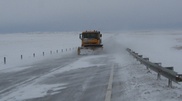 Из-за непогоды закрыта дорога Астана - Петропавловск