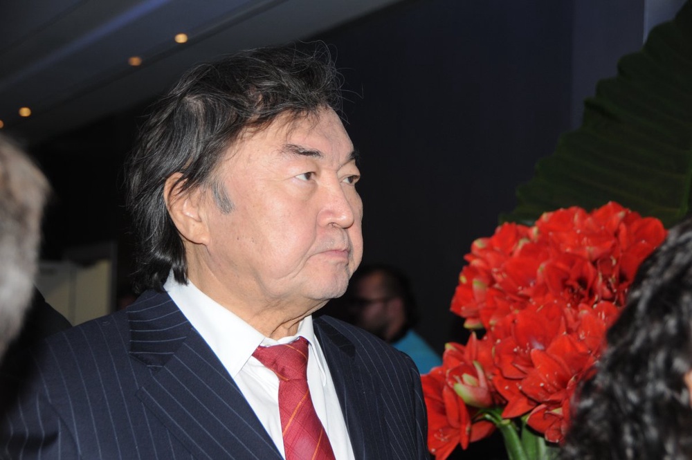 Постоянный представитель Казахстана в ЮНЕСКО Олжас Сулейменов. Фото Ренат Ташкинбаев