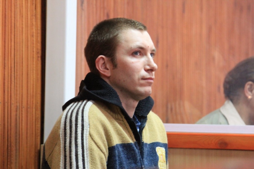Алексей Фомин в зале суда. Фото ©Владимир Прокопенко