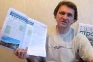 Российский журналист съел свою статью со сметаной