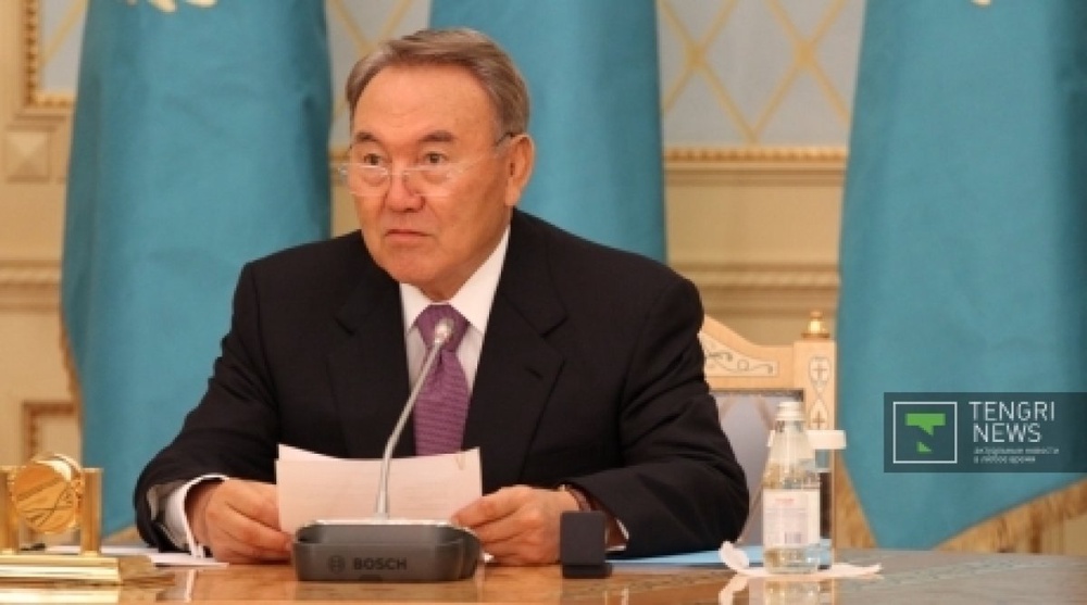 Президент Казахстана Нурсултан Назарбаев. Фото Максим Попов©