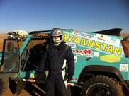 Экипаж "Астаны" стал первым на втором этапе Africa Eco Race