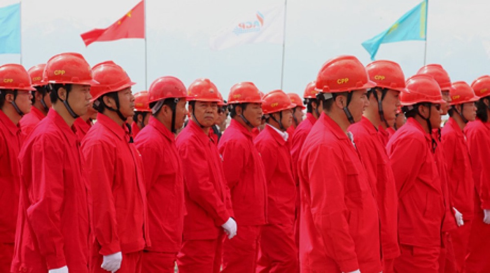 Китайские рабочие в Казахстане. Фото ©Ярослав Радловский
