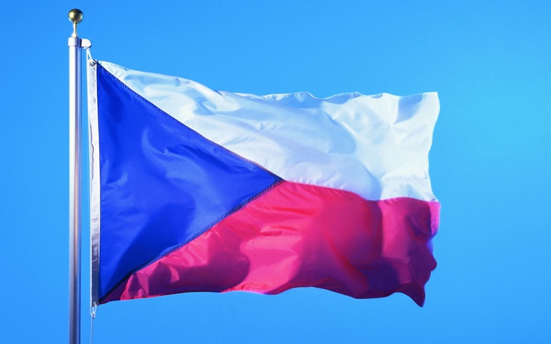 Флаг Чехии. Фото из свободных источников.