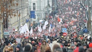 На "Марш против подлецов" в Москве собралось 9,5 тысячи человек