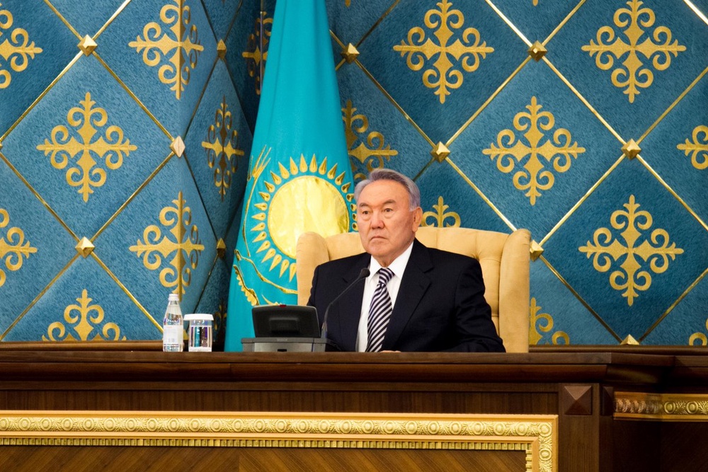 Президент Казахстана Нурсултан Назарбаев. Фото Даниал Окасов©