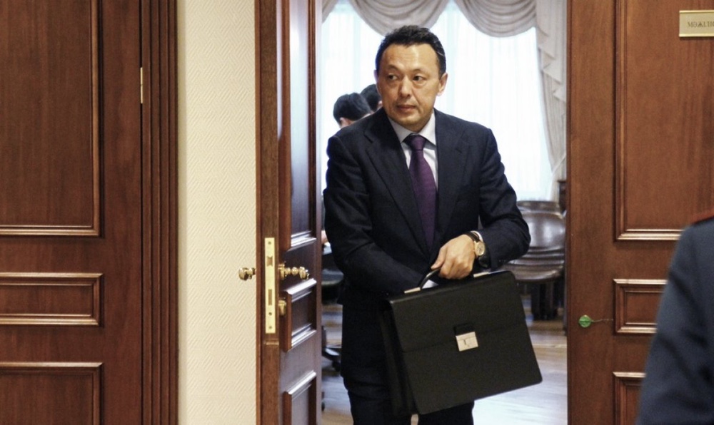Министр нефти и газа Сауат Мынбаев. Фото Даниал Окасов
