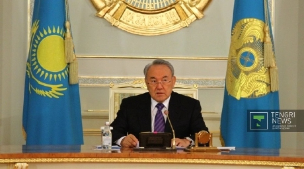 Президент Казахстана Нурсултан Назарбаев. Фото ©Даниал Окасов