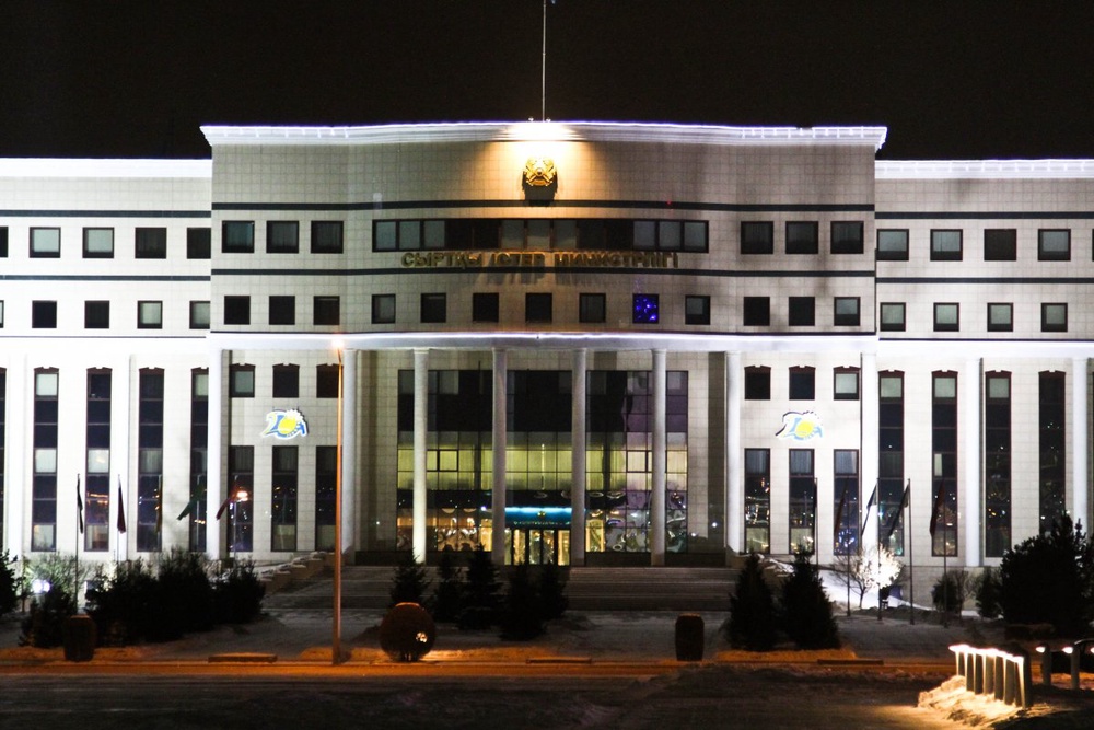 Здание Министерства иностранных дел Казахстана. Фото ©Даниал Окасов