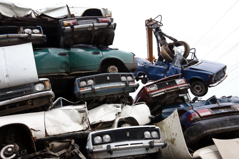 Утилизация автомобилей. Фото ©РИА Новости
