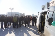 В "ГАЗель" поместились 57 жителей Уральска