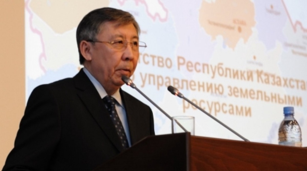 Председатель Агентства по управлению земельными ресурсами Кадирхан Отаров. Фото с сайта pm.kz